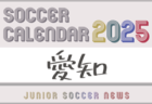 2025年度 サッカーカレンダー【静岡】年間大会スケジュール一覧