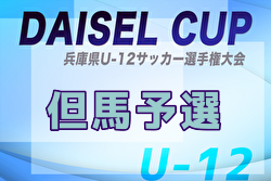 2025年度DAISEL CUP 第58回兵庫県U-12サッカー選手権大会 但馬予選 例年5月開催！日程・組合せ募集中