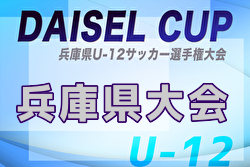 2025年度DAISEL CUP 第58回兵庫県U-12サッカー選手権大会 6/7,8,14開催！組合せ募集中