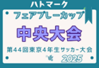 2025年度 三島地区春季サッカー大会（大阪） 例年4月開催！日程・組合せ募集中