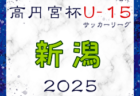 2024年度 第40回読売カップ争奪 浜松地区中学生サッカー選手権（静岡）ベスト8決定！3/8結果掲載！次回 準々決勝3/15