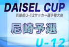 2025年度DAISEL CUP 第58回兵庫県U-12サッカー選手権大会 北播磨予選 例年5月開催！日程・組合せ募集中