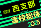 2025年度高校総体 東京予選 南支部予選 例年4月開催！日程・組合せ募集中