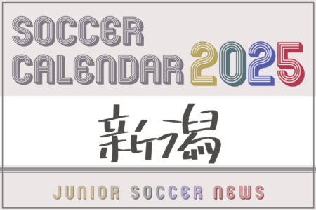 2025年度 サッカーカレンダー【新潟】年間大会スケジュール一覧