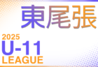 2025年度 東尾張U-11リーグ（愛知）前期C1ブロックリーグ表掲載！5/3開幕！未判明A～Cブロックの組み合わせ情報をお待ちしています！