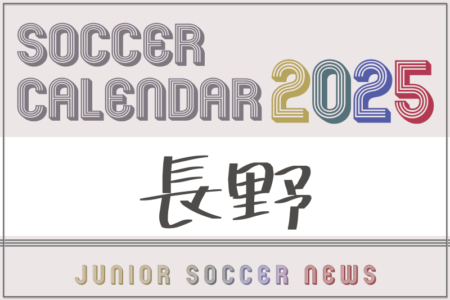 2025年度 サッカーカレンダー【長野】年間大会スケジュール一覧