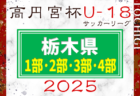 速報！高円宮杯TFAU-18ユースリーグ2025栃木 1部･2部･3部･4部 1部･2部組合せ掲載&リーグ戦表作成、3/2結果更新！3部･4部組合せ募集！次回判明日3/9！結果入力や情報ありがとうございます！