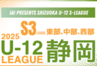 2025年度 パロマカップ 第40回日本クラブユースサッカー選手権（U-15） 静岡県予選  例年4月開幕  組み合わせ募集！