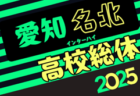 2025年度 第79回愛知県高校総体サッカー競技 インターハイ 名南支部予選  例年4月開催  組み合わせ募集！