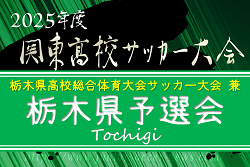 2025年度 関東高校サッカー大会 栃木県予選 4/10組合せ抽選、4/19〜5/4開催予定！組合せ募集！