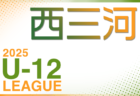 2025年度 東尾張U-12リーグ（愛知） 例年4月開幕！組み合わせ情報お待ちしています！